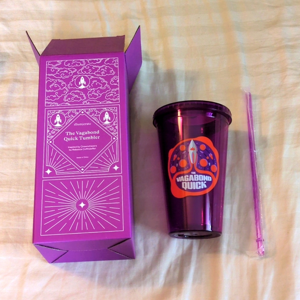 NWT Illumicrate The Vagabond Quick Tumbler